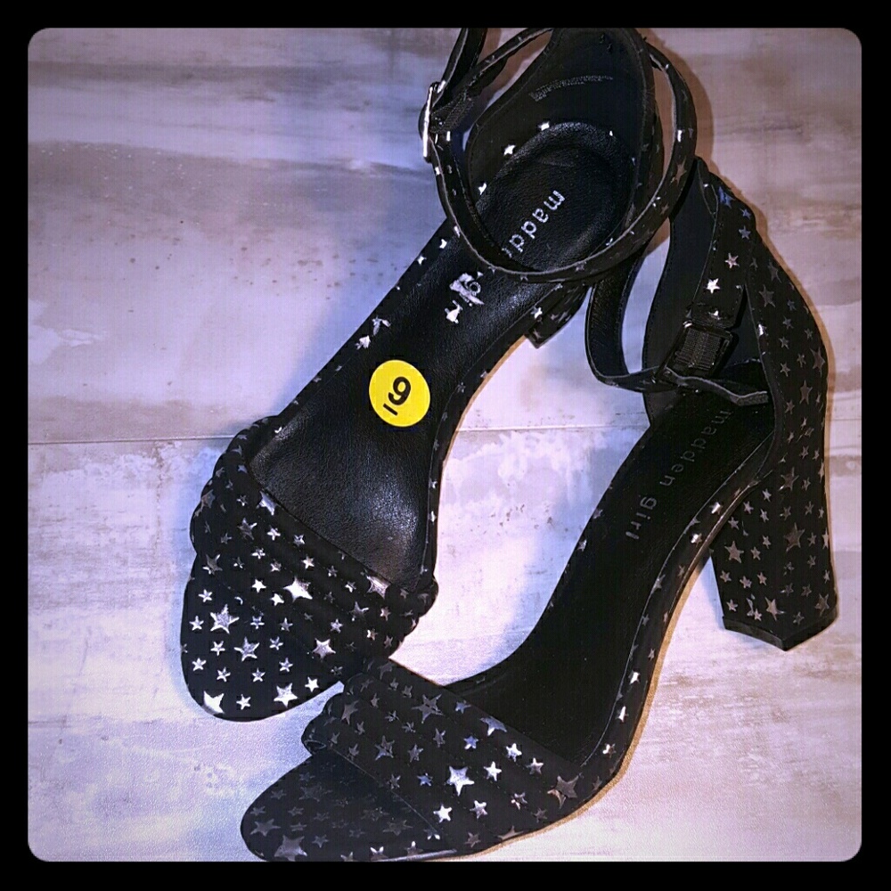 New without box. Madden Girl Brena Star heels.